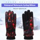 thumbnail image 2 of Minnieouse Guantes para niños Manoplas Unisex Moda Estampado en frío Grueso Fleece Mitten Ajustable Niñas Niños Guante para esquiar al aire libre guantes y mitones Rojo Minnieouse AP011187-01B, 2 of 6