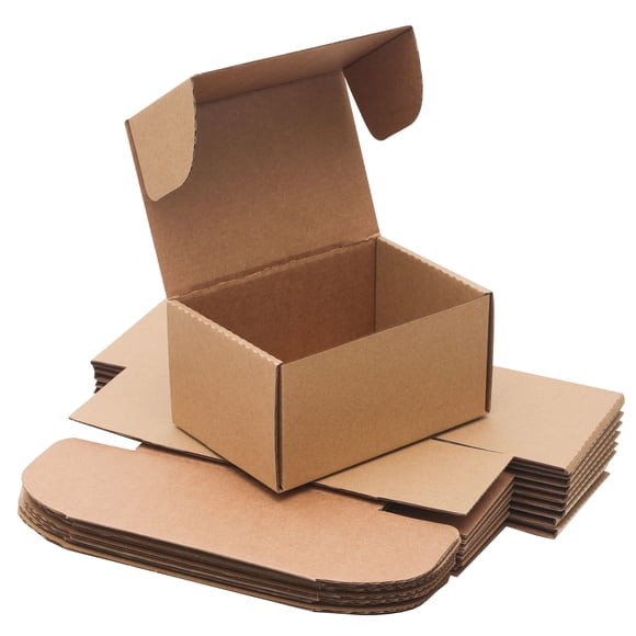 Cajas de envío YOUNGKEE, paquete de 10 unidades, 15 x 10 x 7 cm, cartón corrugado