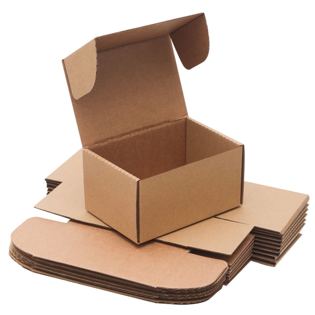Cajas de envío YOUNGKEE, paquete de 10 unidades, 15 x 10 x 7 cm, cartón corrugado