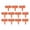 10-Red, variant on Landscape Edging,Garden Fence Plastic Retaining Edging Border Grey Cobbled Effect Landscape Decor Interlocking Decorative Panels Flower Bed Path Lawn Outdoor Picket Yard Grass Edge (Black, 10pcs)