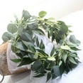 thumbnail image 2 of Moluckfu 1Ud Planta Artificial Con Hojas Realistas Para Natural En Bodas Y Hogar, 2 of 8