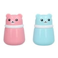 thumbnail image 1 of After Bath Puff Box,2 Pcs Cartoon Bear Body Powder Container Powder Puff Box High Capacity, 1 of 8