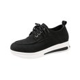 thumbnail image 3 of EKVAHL Orthopedic Dress Shoes for Women Lace Up Platform Casual Shoes, Soft Upper Comfort Walking Sneakers, Lightweight Non Slip Wedge Sole Daily Oxford Shoes, 3 of 6