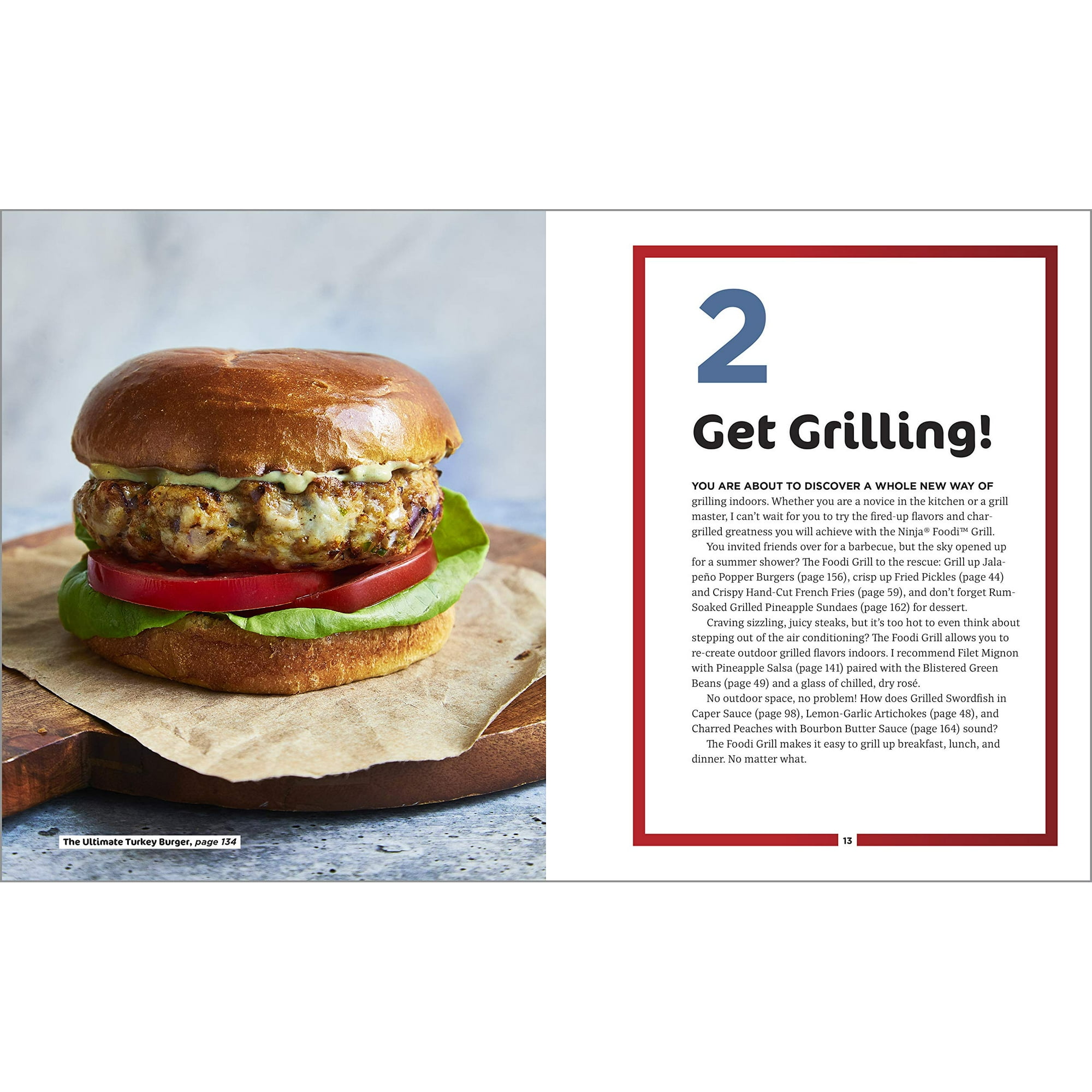 Ninja foodi grill cookbook for beginners hotsell