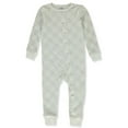 thumbnail image 2 of Hanes Baby 2-Pack Coveralls - white/aqua, 12 - 18 months (Infant), 2 of 3