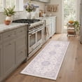 thumbnail image 2 of KUETH 2X10 Vintage Runner Rug Machine Washable Rugs for Living Room, Non Slip Flat Pile Rug with Rubber Backing, Boho Rug for Entryway Hallway Kitchen and Corridor, 2 of 4
