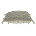 thumbnail image 4 of Parkland Collection Caroline Transitional Beige Throw Pillow, 4 of 9