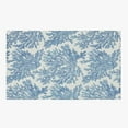 thumbnail image 3 of Retro Nautical Blue Coral Creature Area Rug, Coastal Ocean Coral Reef Theme Indoor Non-Slip Rugs, Machine Washable Breathable Durable Carpet for Front Entrance Floor Decor-5x6ft, 3 of 7