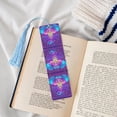 thumbnail image 4 of Kdxio Elephant in Tribal Style Print Metal Tassel Bookmarks,Perfect Gift for Art Lovers and Bookworms Metal Bookmarks for Women, 4 of 8