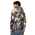 thumbnail image 4 of Gorillaz Animated Sweatshirt For Mens Fashion Hoodies Zipper Coat Jacket With Pockets Athletic Daily Hoody Hooded, 4 of 6