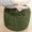 Dark Green, variant on Ottoman Foot Rest Stuffed Round Boho Floor Poof Seating Armchair Foot Stool Floor Cushion Bean Bag Pouf Ottoman 18x18x14 Inch Forest