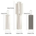 thumbnail image 2 of Pet Comb Cats And Dogs Dog Cat Comb Pet Cat Functional Pet And Short Pets Comb Pet Comb With Gentle On Folding For Hair white, 2 of 9