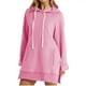 thumbnail image 3 of TaTaai Women's Long Sleeve Hoodie, Round Neck Drawstring Blouse, Soft Gradient Fabric, Perfect for Casual Wear, Daily Activities and Loungewear Gift, 3 of 6