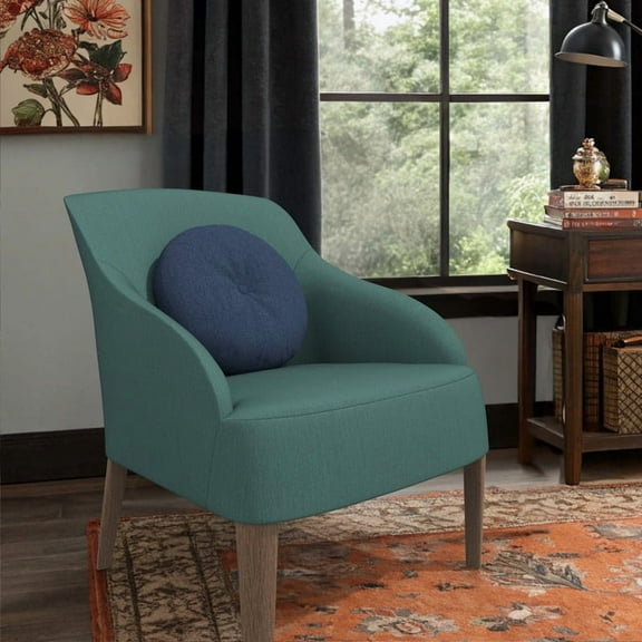 Covers & All Sunbrella Indoor/Outdoor Throw Pillow, 16 Inch Round Cushion Cover with Insert