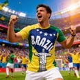 thumbnail image 4 of Men's 2026 Fan Soccer Collection - International Football Shirts, Retro Streetwear, 4 of 6