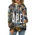 thumbnail image 4 of Apex Legends Unisex Sweatshirts Loose Pullover Sweater Hooded Hoodie 3D Printing Jacket Winter Fall Clothes 2XL, 4 of 7