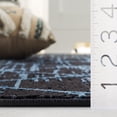 thumbnail image 5 of Safavieh Mila Harding Diamond Polyester Area Rug, Brown/Blue Black, 8' x 10', 5 of 11