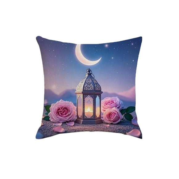 Huanglei Celestial Moon Cover For Decorative Throw Cushions Soft Flannel Fabric Bedroom Living Room Sofa