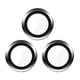 thumbnail image 1 of 3 Protectores Lente Cámara para IPhone 13 Pro/Max Ring Glass Film (negro), 1 of 6