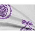 thumbnail image 5 of oneOone Rayon Purple Fabric Block Fabric For Sewing Printed Craft Fabric By The Yard 56 Inch Wide, 5 of 5