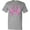 AC-Heather Grey, variant on Inktastic Breast Cancer Awareness with Butterfly Ribbon Words T-Shirt