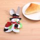 thumbnail image 3 of leyfeng Mini cubiertos de Navidad, soportes para vajilla, Mini soportes para cubiertos de Papá Noel, cubiertas para dulces, decoración de mesa para el hogar, regalo, 3 of 7