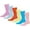 Colorful, variant on 2-12 Pairs Premium Women’s Colorful Soft Breathable Cotton Crew Socks, Non-Binding & Comfort Diabetic Socks (Fits Shoe Size 6-10) (Assorted, 2 Pack)