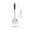 🍒 A_Base#7749, variant on Stainless Steel Kitchen Utensil Set – Cooking Spoon, Frying Pan Spatula, Soup Ladle, Strainer • Rustproof, Dishwasher , Ergonomic Non-Slip Handle • 4-Piece, Silver