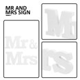 thumbnail image 3 of Milisten 1Jgo Señal De Letras Mr and Mrs En Madera Para De Bodas Y Fiestas Románticas, 3 of 8