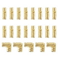 thumbnail image 1 of 20Pcs Bisagras de Barril Invisibles, Bisagra Oculta de Latón de 5x15mm para Cajas de Joyas, Cajas de Música, Oro, 1 of 6