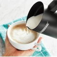 thumbnail image 2 of Farbweware 4-in-1 Electronic Milk Frother black， Automatic Foam Maker For Coffee, 2 of 7