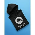 thumbnail image 3 of NASA Nasa Astronaut Over Moon Hoodie Women -NASA Designs, Female Small, 3 of 4