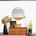 thumbnail image 3 of Creative Three-dimensional 3d Stickers, White Bricks, 12 * 12 Inches, Kitchen Adhesive Bookcase, 3d Bathroom Wall Stickers, 3 of 5