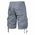 thumbnail image 7 of BXINGOHAI Cargo Shorts Mens Shorts for Casual Wear - Multi Pockets Clothing Bike Shorts Vacation Clearance Sale Gray,M, 7 of 7