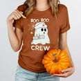 thumbnail image 2 of Halloween Ghostly Printed T-Shirt Adorable Festive Tee For Women's Celebration, 2 of 5