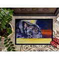 thumbnail image 3 of Carolines Treasures 7331MAT Black French Bulldog Tapis Intérieur & Extérieur Ensoleillé - 18 x 27 Po., 3 of 4
