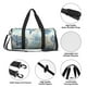 thumbnail image 4 of Balery Algae Corals and Seashells Bolsa de Gimnasio para Mujeres y Hombres, Bolsa de Viaje Impermeable, Bolsa de Fin de Semana con Compartimento para Zapatos y Bolsillo Húmedo, 4 of 6