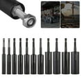 thumbnail image 4 of 110mm Deepen Socket Wrenches Hexagon Nut Driver Drill Bit H8-H14 Sleeve Adapter, 4 of 7