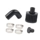 thumbnail image 4 of de ventilación del cárter del cigüeñal Piezas de plástico para vehículos Accesorios Suministros de automóvil Negro, Kit, 4 of 8