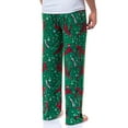 thumbnail image 5 of Marvel Deadpool Pajama Pants Men's Christmas Lights Seasons Greetings Lounge PJ Bottoms, 5 of 5