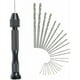 thumbnail image 1 of Taladro manual de precisión de tamaño compacto con brocas micro helicoidales, construcción de acero duradera, caja de almacenamiento portátil, cabezal de mandril ajustable, mango ergonómico, 1 of 5