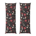 thumbnail image 1 of Balery Fly Agaric and Flowers Funda Protectora para Almohada Corporal de Algodón Hipoalergénico con Cierre(55 x 21 pulgadas), Almohadas No Incluidas, 1 of 7