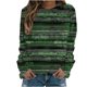 thumbnail image 5 of Suéteres Penkiiy Día de San Patricio para mujer Camisa Shamrock Trébol Impreso Regalo Irlandés Casual Suelta manga larga Fit Tops M Multicolor, 5 of 5