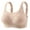 Womens Bras Gray, variant on Womens Full Coverage Bras, Minimizer Bras for Women Plus Size, Push Up T Shirt Unlined Bra with Underwire & Wide Strap for Heavy Breast S-3XL