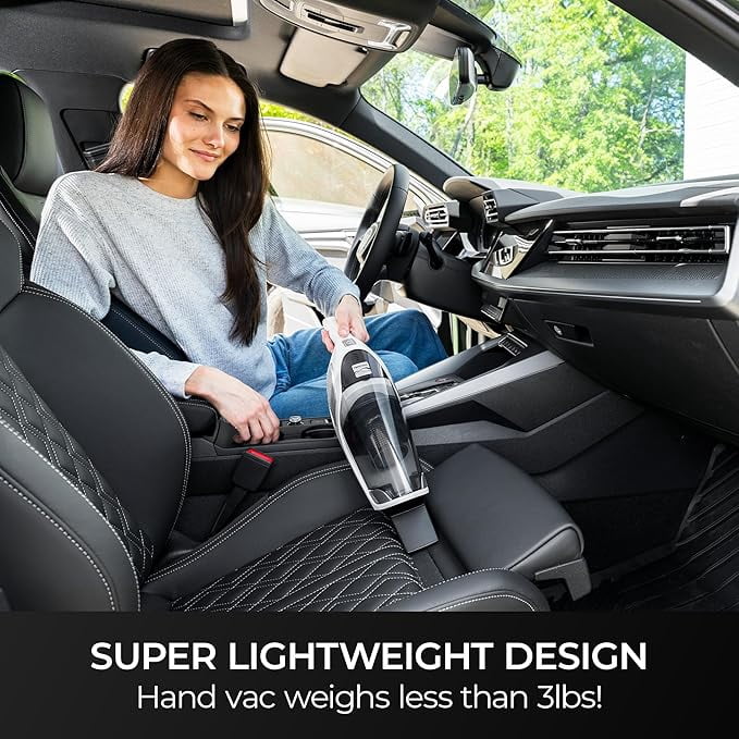 Kenmore 200 Series DS2000 Cordless Stick Vacuum Lightweight Cleaner 2-Speed Power Suction LED Headlight 2-in-1 Handheld for Hardwood Floor, Carpet & Pet Hair
