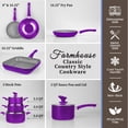 thumbnail image 4 of Granitestone Diamond Farmhouse 13 Piece Pots and Pans Set, Nonstick Cookware Set, 4 of 5