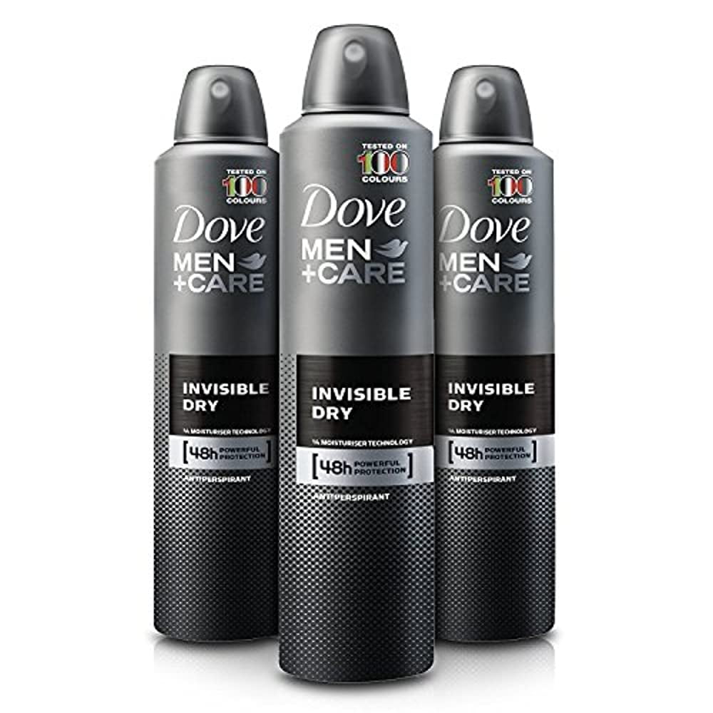 Dove Mens Care Invivible Dry Spray Deodorant, (3.8 oz. , 3-Pack)