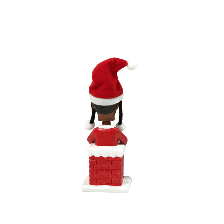 Snoop Dogg, Snoop on The Stoop Bobblehead, Santa Chimney, 6 inch