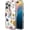 Pressed Floral 3, variant on ZAGG Milan Snap Case for iPhone 16 Pro Floral White