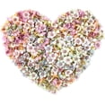 thumbnail image 5 of Konstgjord blomma 100 st Multicolor Artificiell Daisy Head Fake Flower Craft Konstgjorda blommor Deco för hembröllopsfest D-, 5 of 5